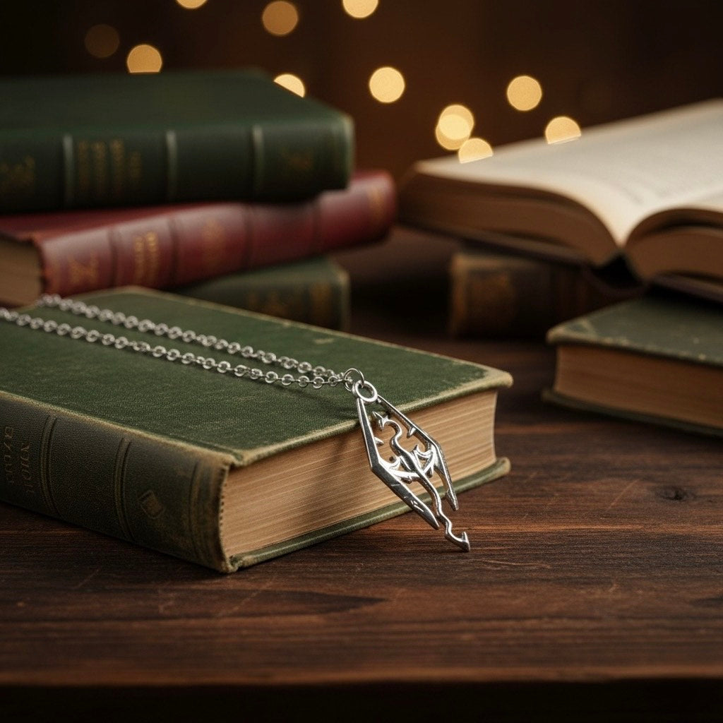 Skyrim Logo Necklace