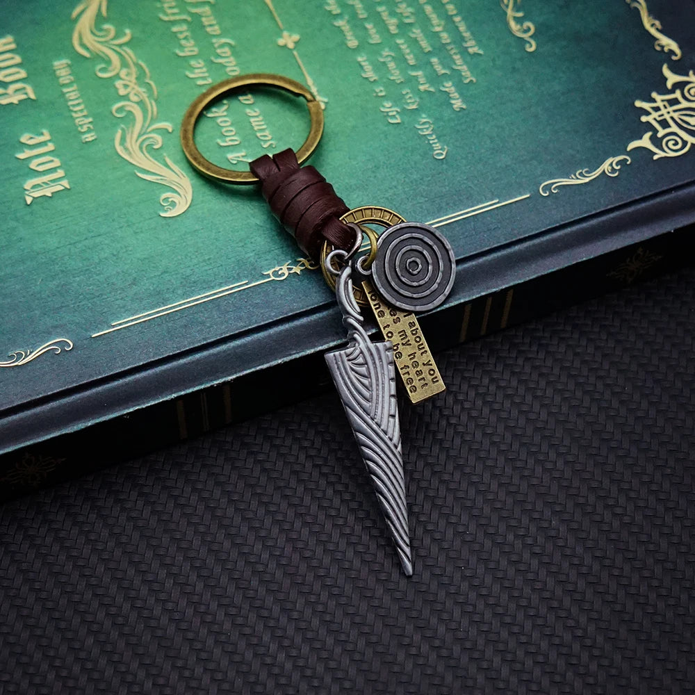 Pure Nail Hollow Knight keychain weapon charm