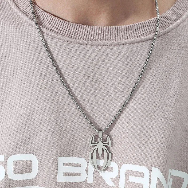 Spider-Man Symbol Necklace