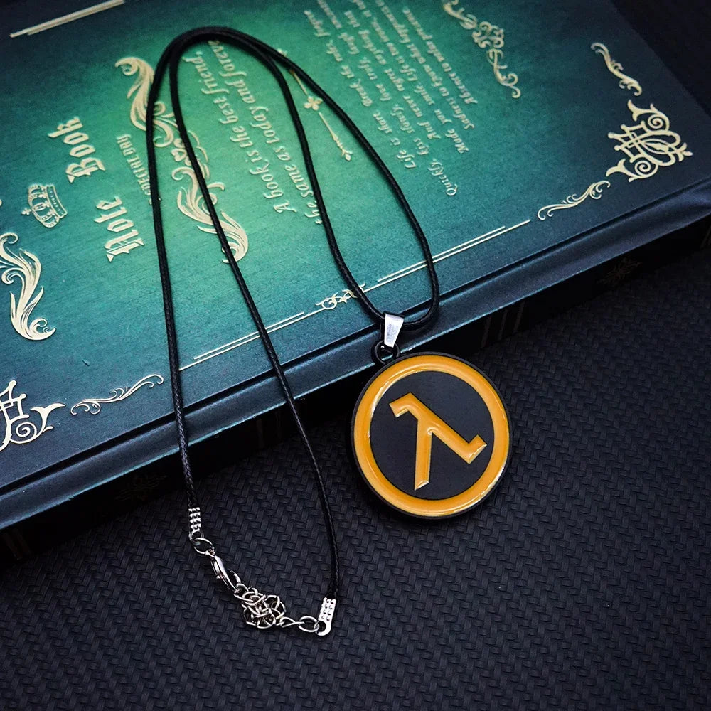 Half-Life Lambda Crowbar Necklace & Keychain