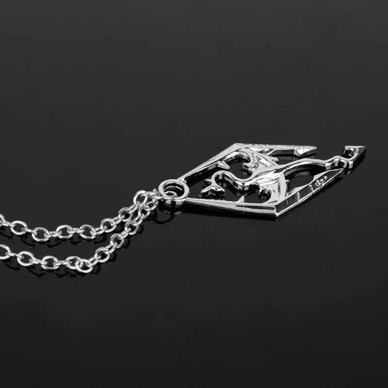 Skyrim Logo Necklace