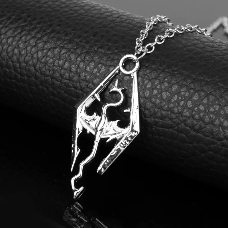 Skyrim Logo Necklace