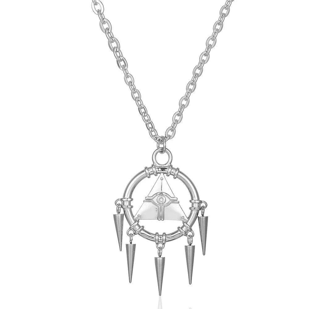 Yu-Gi-Oh Bakura's Millennium Wisdom Wheel Necklace