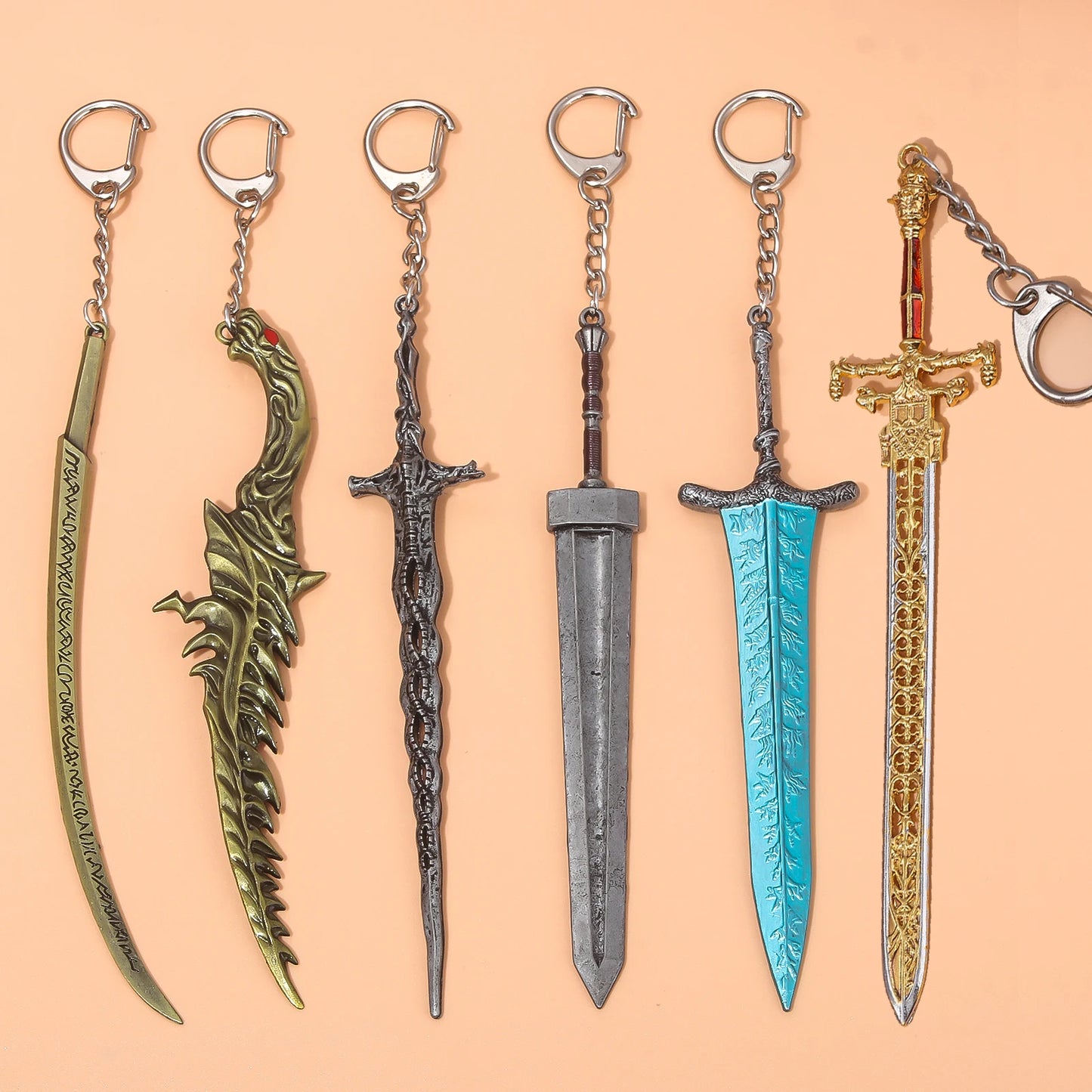 Elden Ring Swords Keychain