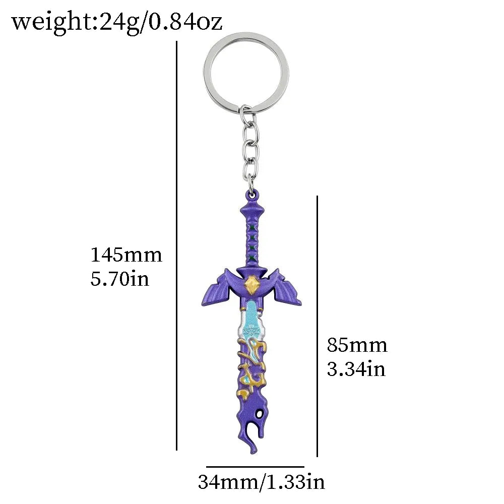 The Legend of Zelda Blade of Evil's Bane Keychain / Necklace