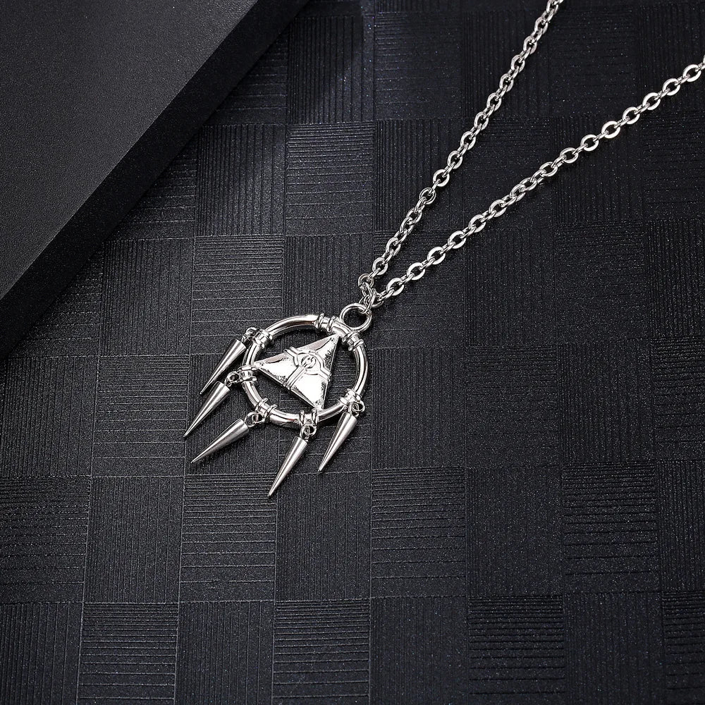 Yu-Gi-Oh Bakura's Millennium Wisdom Wheel Necklace
