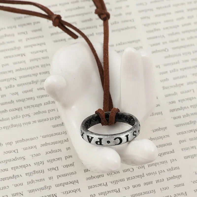 Uncharted Nathan Drake Ring Necklace