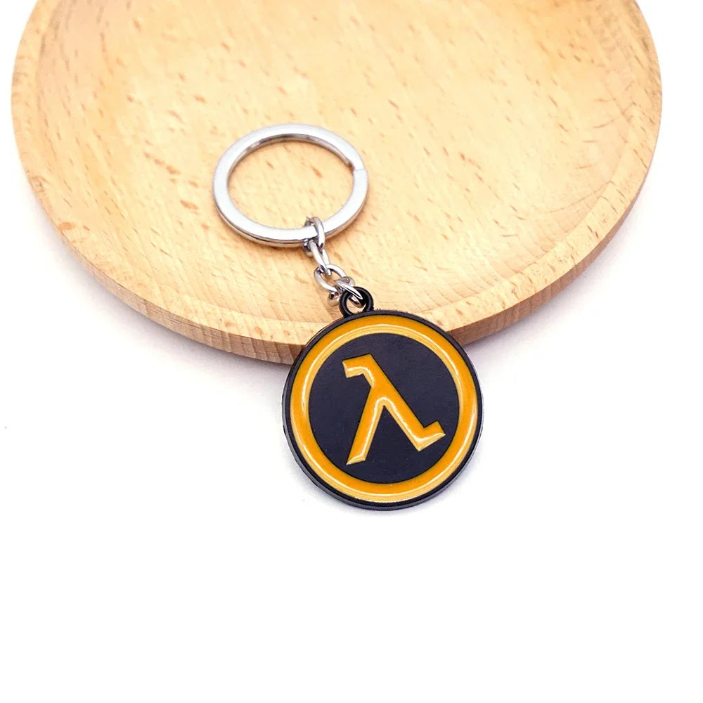 Half-Life Lambda Crowbar Necklace & Keychain