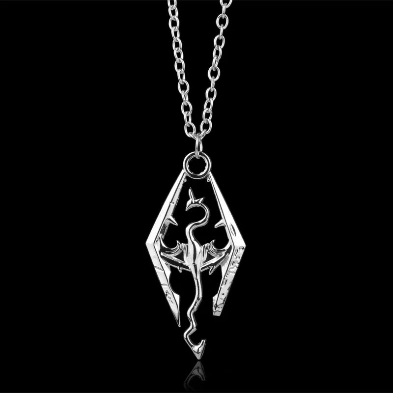 Skyrim Logo Necklace