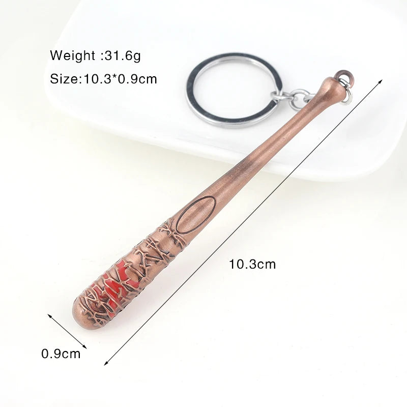 The Walking Dead Negan's Bat Lucille Keychain
