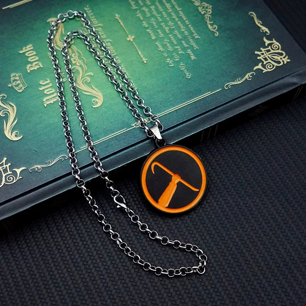 Half-Life Lambda Crowbar Necklace & Keychain