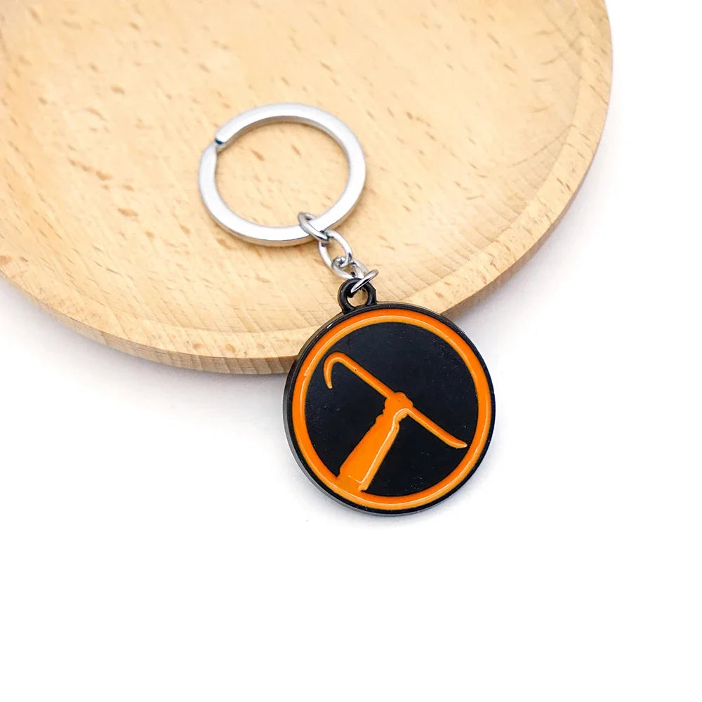 Half-Life Lambda Crowbar Necklace & Keychain