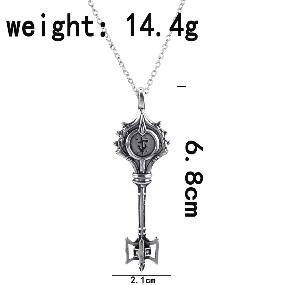 Doom Eternal Slayer Key Necklace