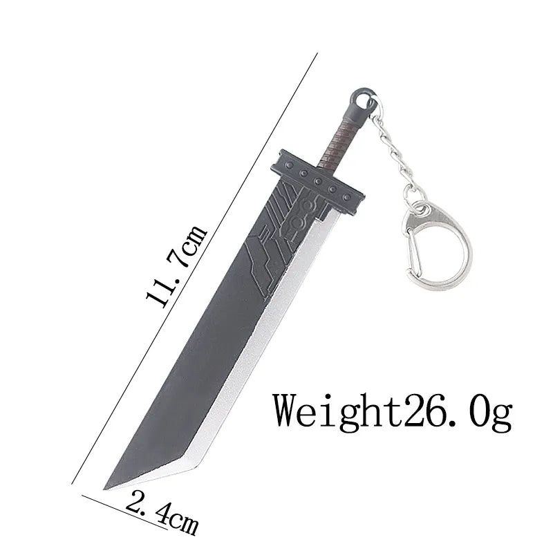Final Fantasy Cloud Buster Sword Keychain