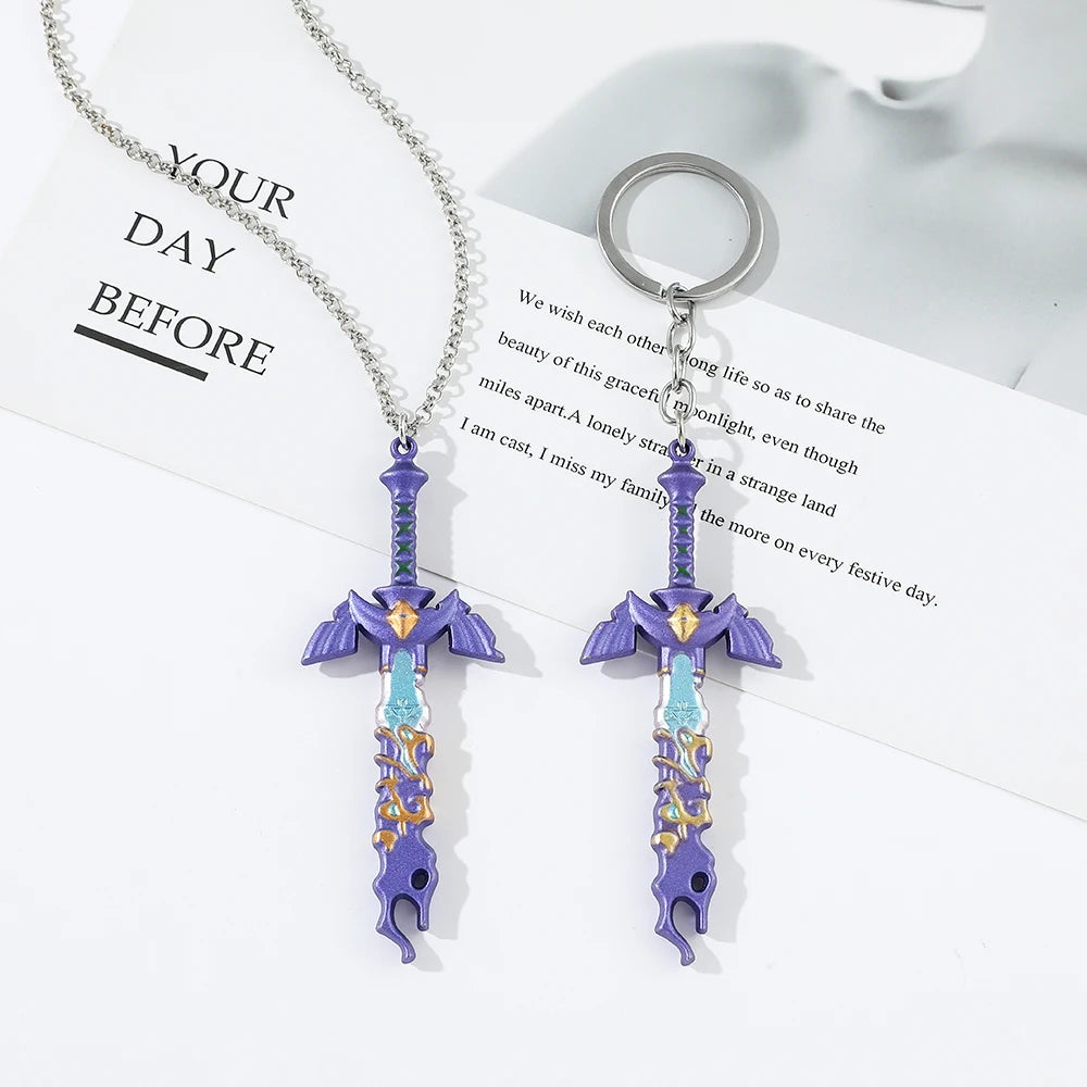 The Legend of Zelda Blade of Evil's Bane Keychain / Necklace