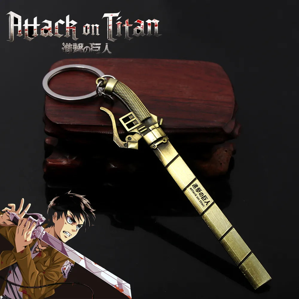 Attack On Titan Sword Keychain