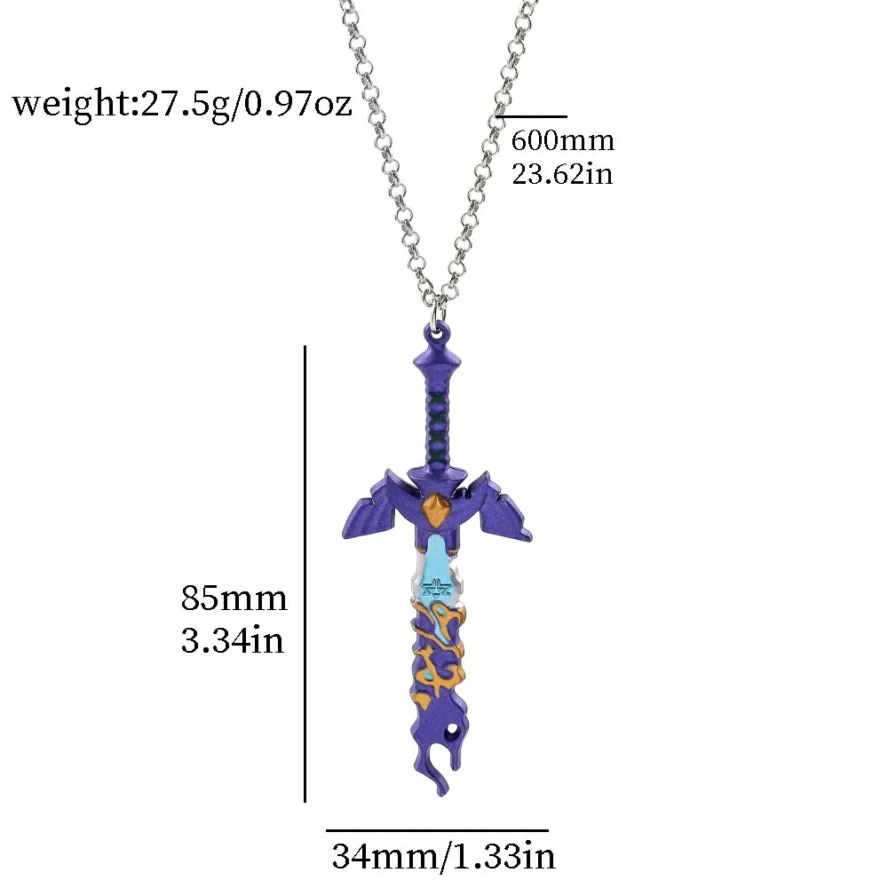 The Legend of Zelda Blade of Evil's Bane Keychain / Necklace