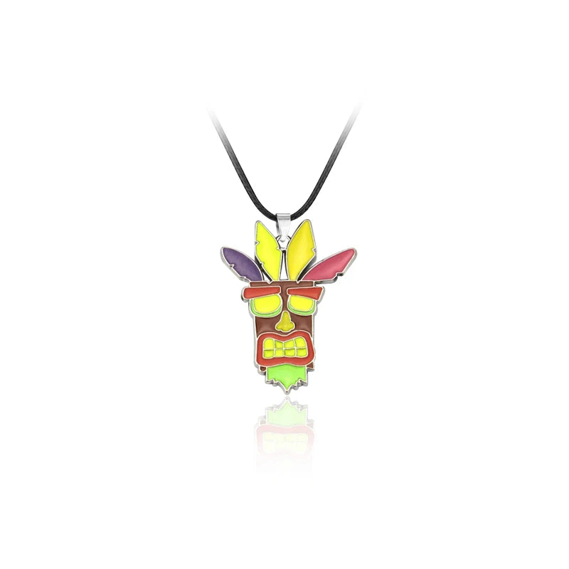 Crash Bandicoot Keychain & Necklace