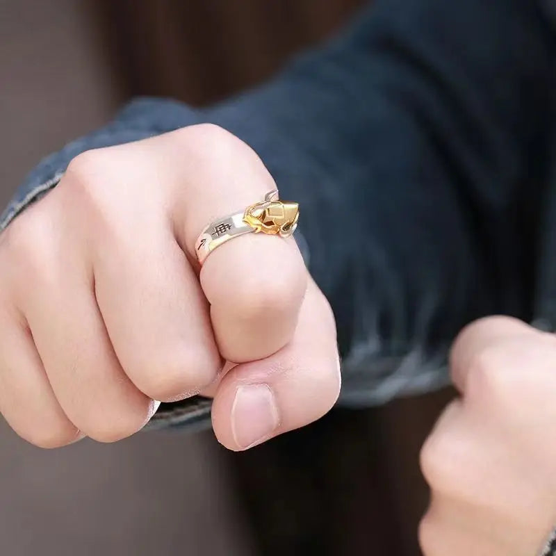 Digimon Garurumon & Angewomon Rings