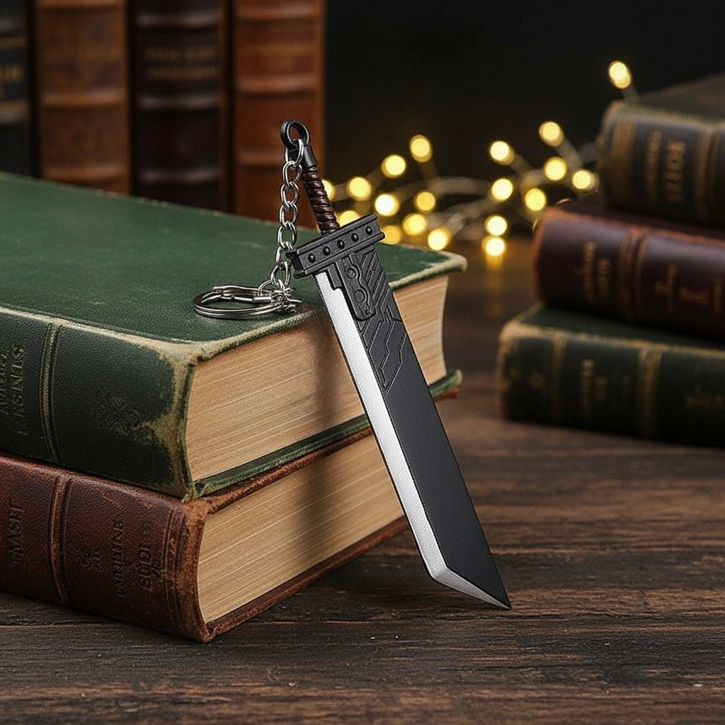 Final Fantasy Cloud Buster Sword Keychain