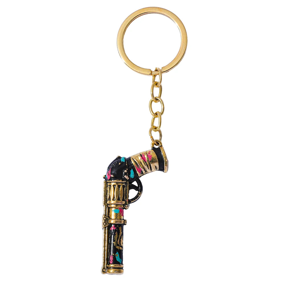 Jinx Gun Necklace & Keychain