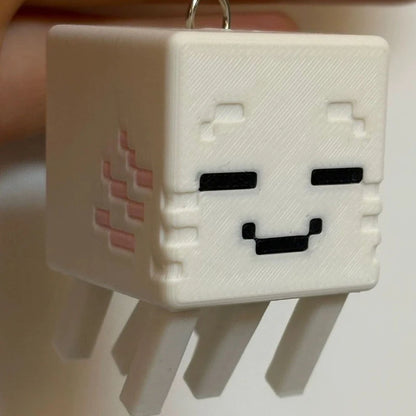 Minecraft Happy Ghast Keychain
