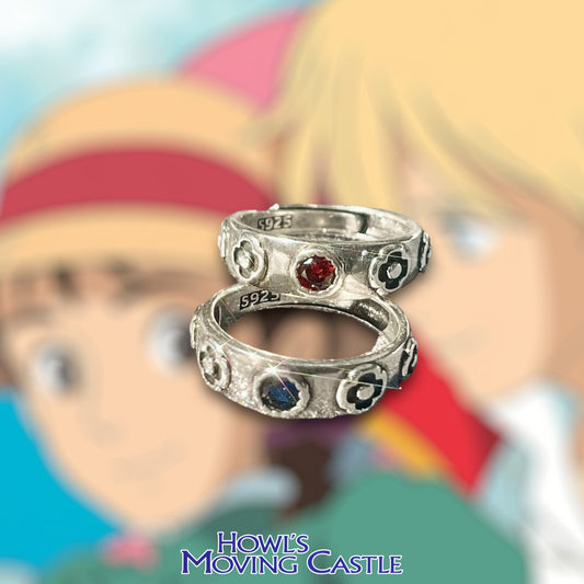 Howl's Moving Castle Studio Ghibli Anime Ring