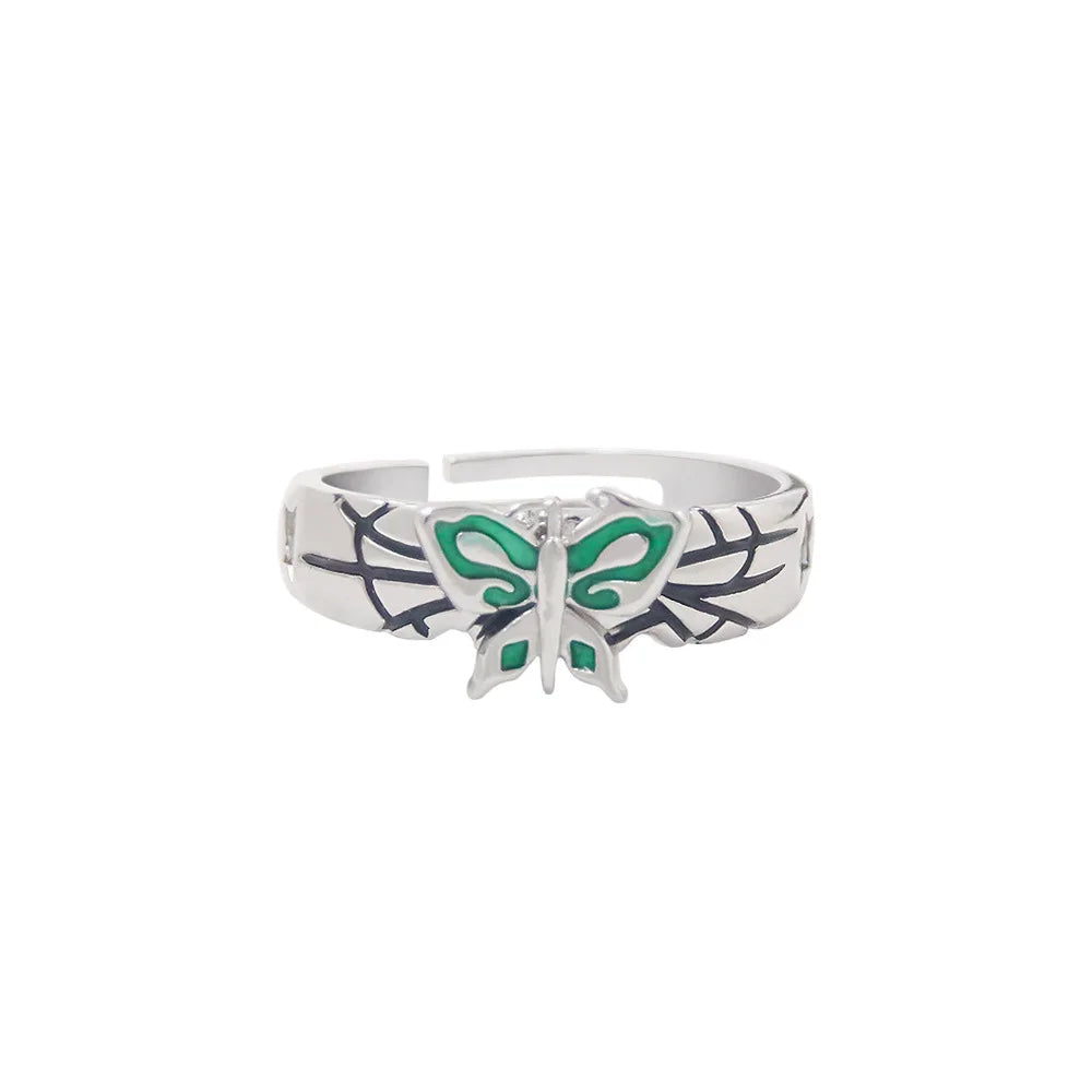JoJo's Bizarre Adventure Jolyne Cujoh Butterfly Ring