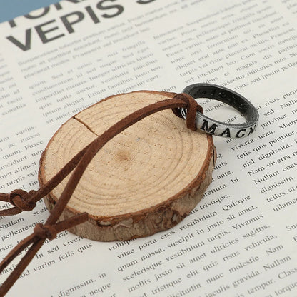 Uncharted Nathan Drake Ring Necklace