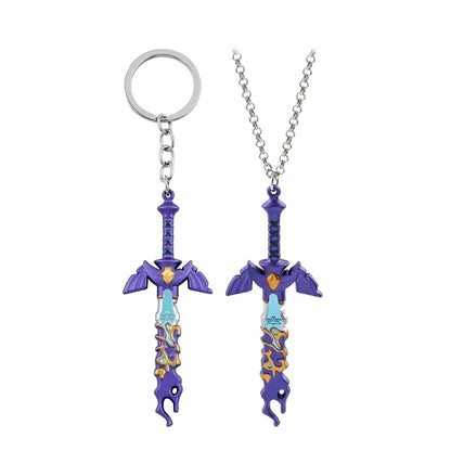 The Legend of Zelda Blade of Evil's Bane Keychain / Necklace