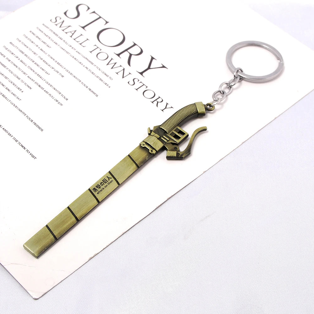 Attack On Titan Sword Keychain