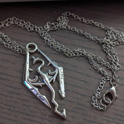 Skyrim Logo Necklace