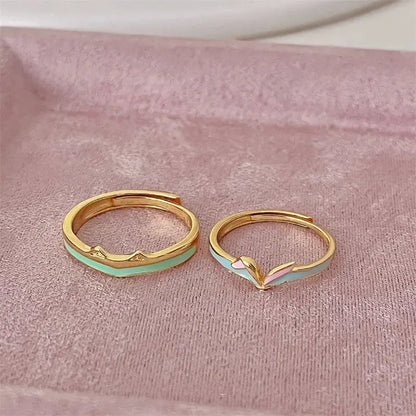 Zootopia Nick & Judy Couple Rings