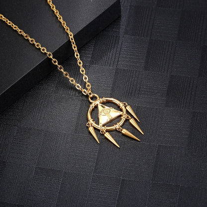 Yu-Gi-Oh Bakura's Millennium Wisdom Wheel Necklace