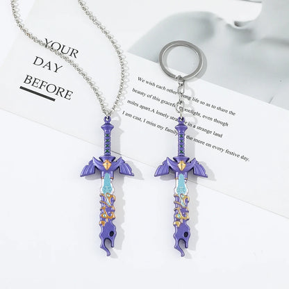 The Legend of Zelda Blade of Evil's Bane Keychain / Necklace