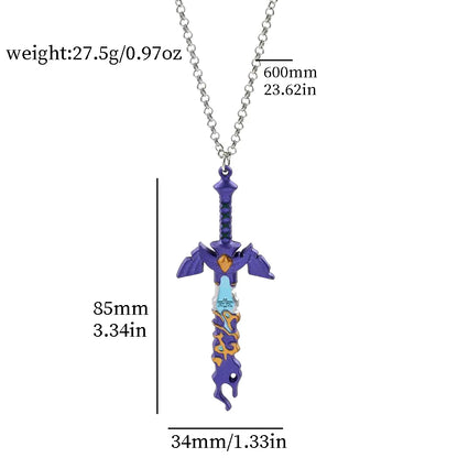 The Legend of Zelda Blade of Evil's Bane Keychain / Necklace