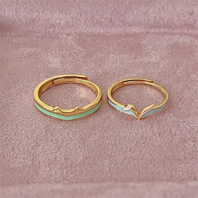 Zootopia Nick & Judy Couple Rings