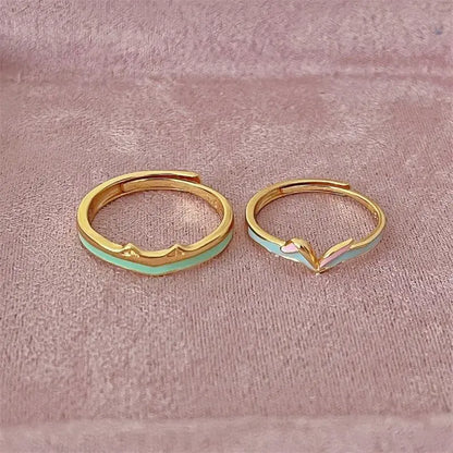 Zootopia Nick & Judy Couple Rings