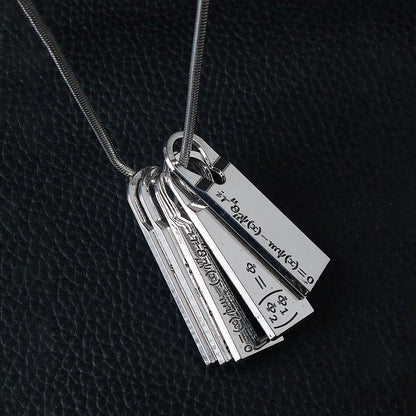 Death Stranding Q-pid pendant necklace inspired by Sam Porter Bridges sci-fi equation 