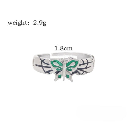 JoJo's Bizarre Adventure Jolyne Cujoh Butterfly Ring