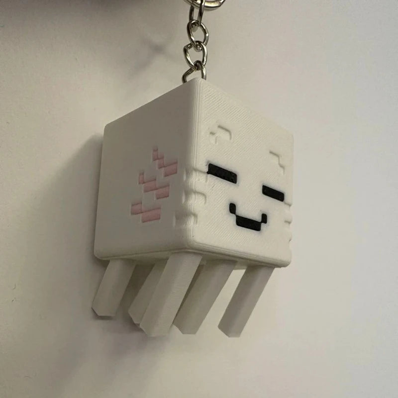 Minecraft Happy Ghast Keychain