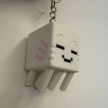 Minecraft Happy Ghast Keychain