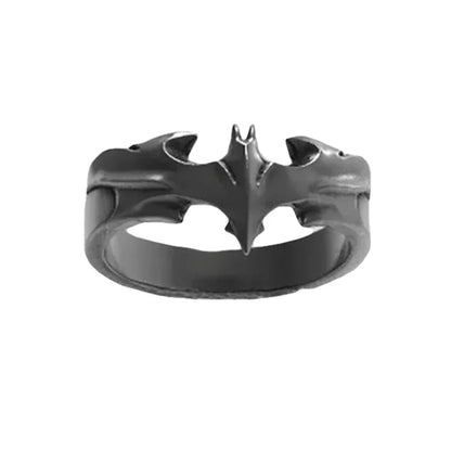 bruce wayne batman black jewelry ring