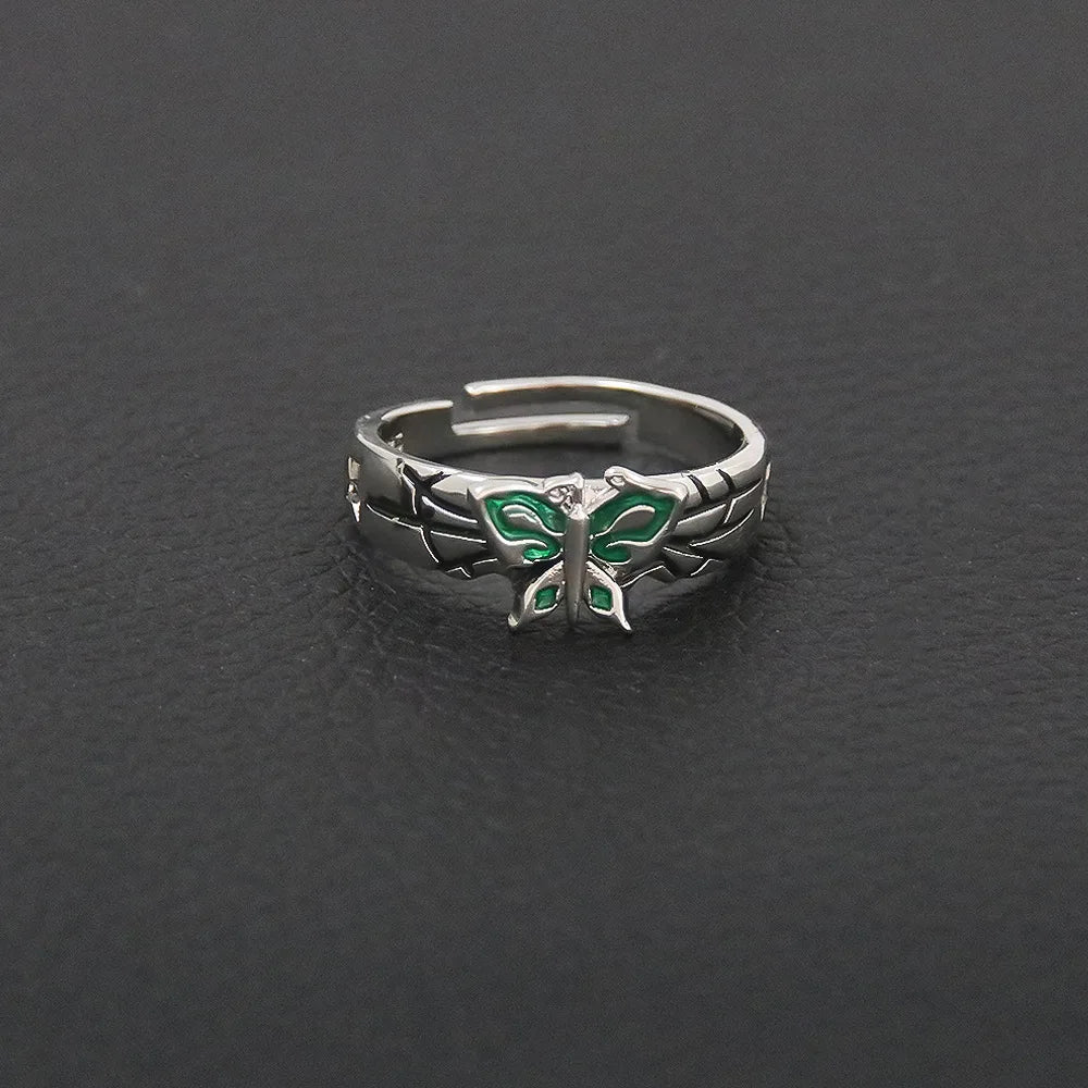 JoJo's Bizarre Adventure Jolyne Cujoh Butterfly Ring