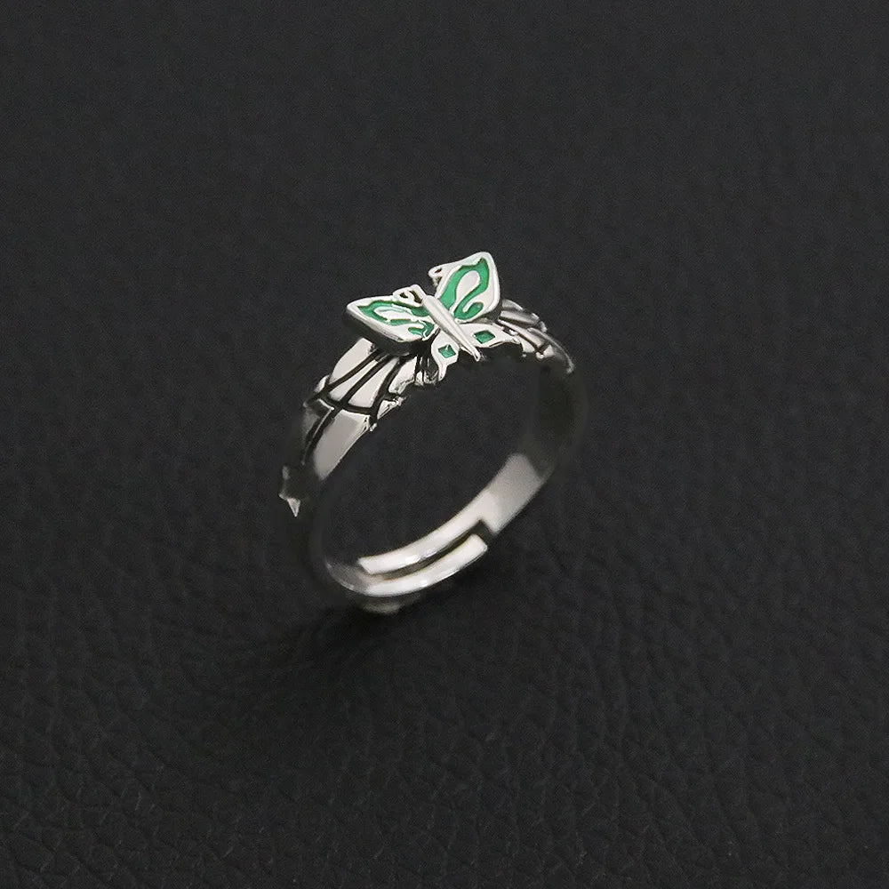 JoJo's Bizarre Adventure Jolyne Cujoh Butterfly Ring