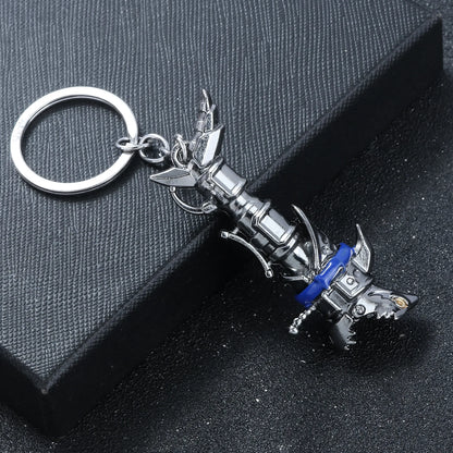 Jinx's Fishbones Necklace & Keychain