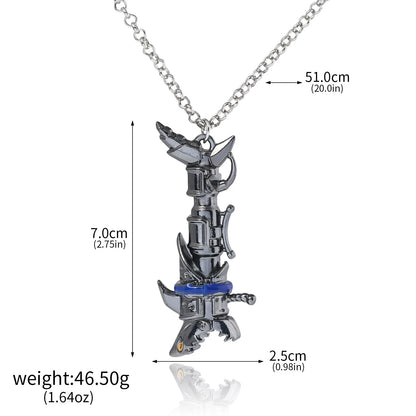 Jinx's Fishbones Necklace & Keychain