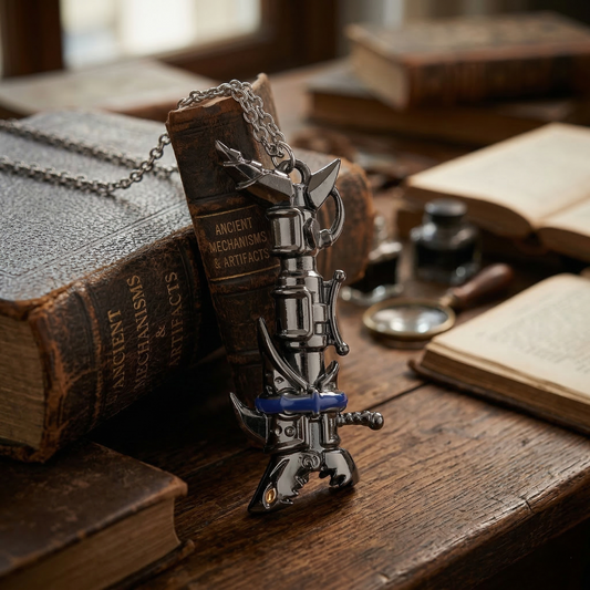 Jinx's Fishbones Necklace & Keychain