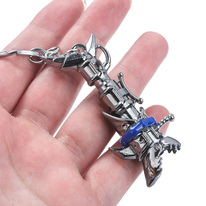 Jinx's Fishbones Necklace & Keychain