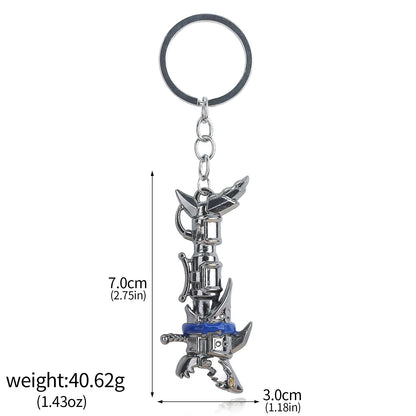 Jinx's Fishbones Necklace & Keychain
